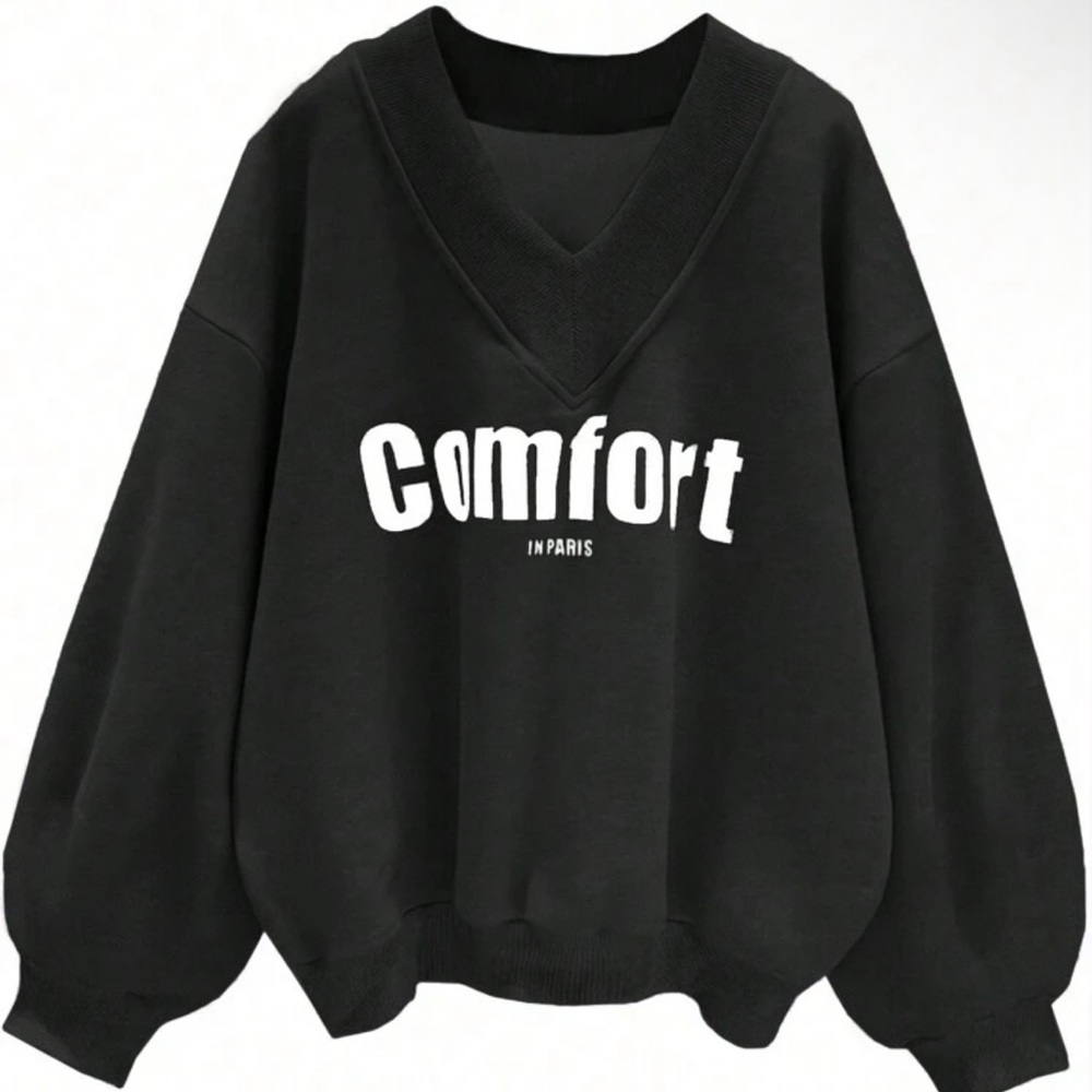 Black Comfort Sweatshirt
